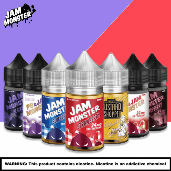 Jam Monster T.F.N Salt E-Liquid